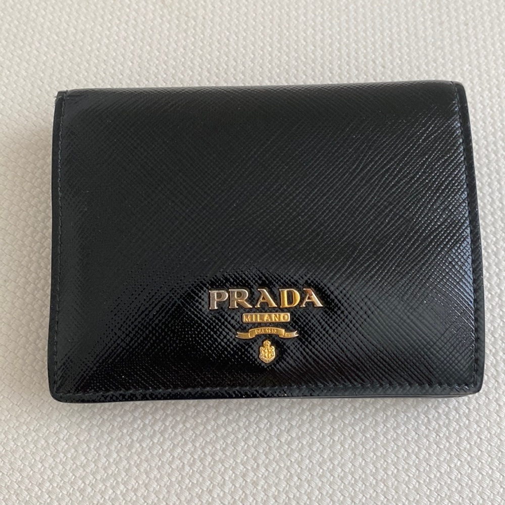 Prada Bifold Wallet Vitello Small